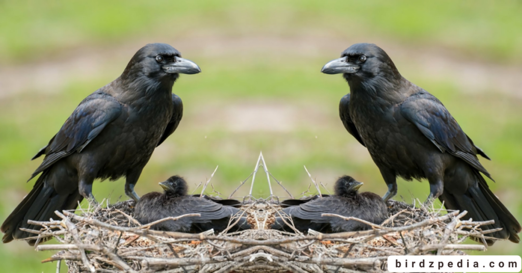 American crow birdzpedia.com