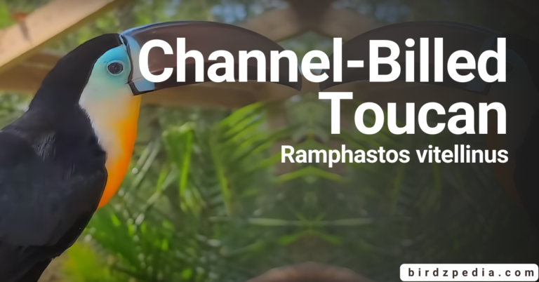 Channel-billed toucan: [Ramphastos vitellinus]  Unlocking Nature’s Palette