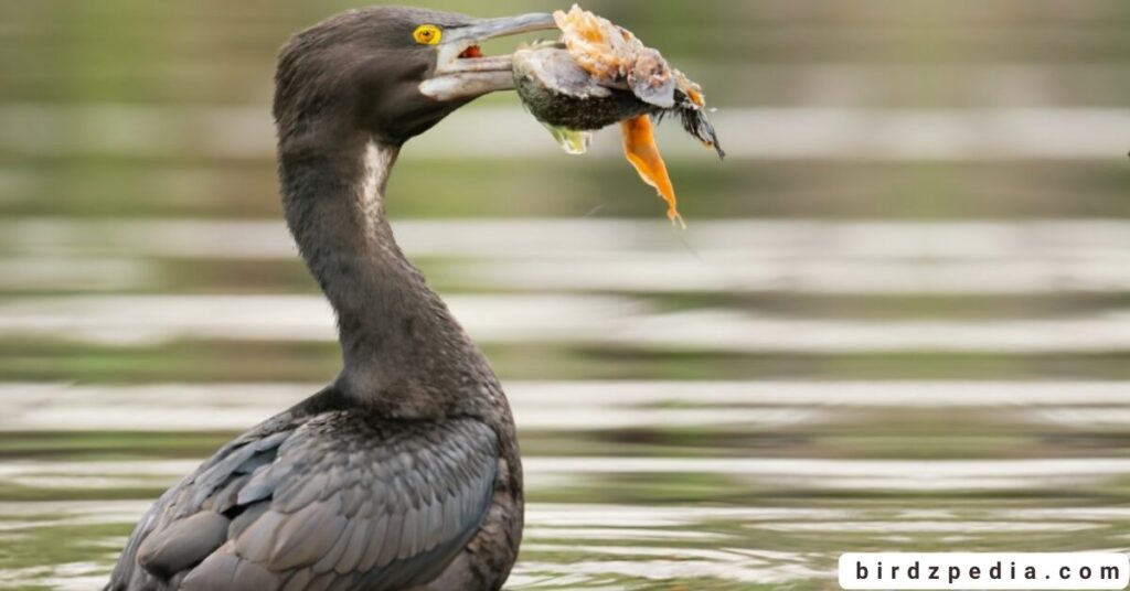 Flightless cormorant birdzpedia.com
