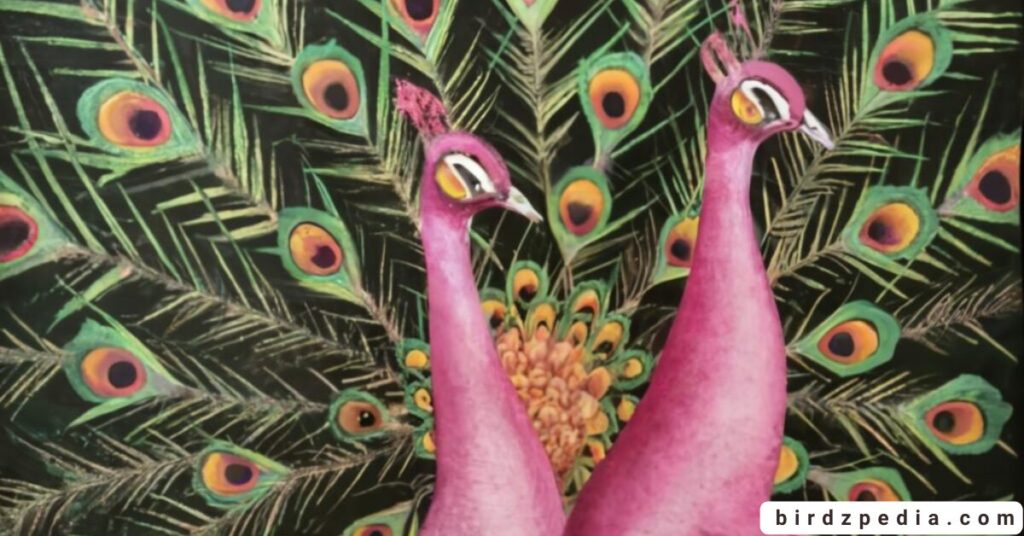 Pink peacock birdzpedia.com