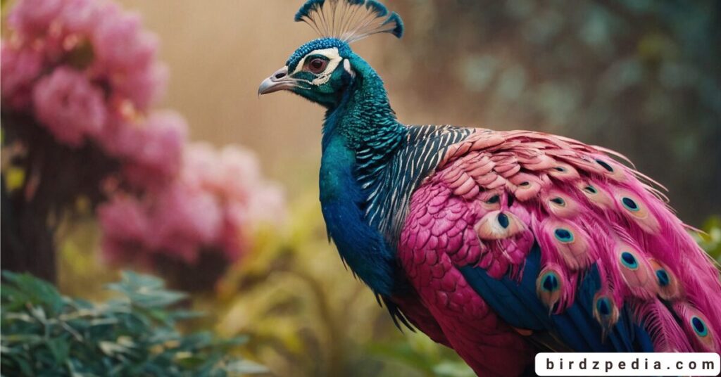 Pink peacock birdzpedia.com