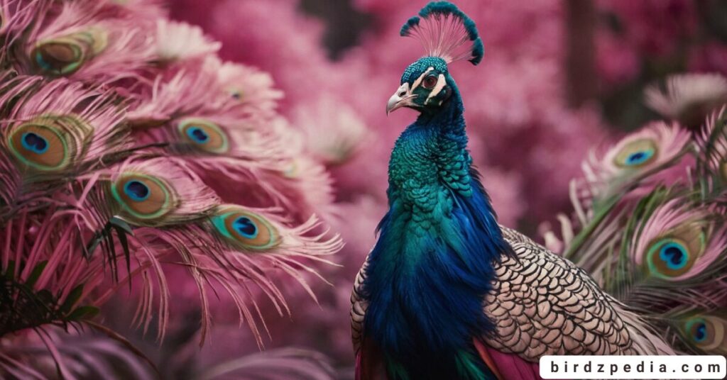 Pink peacock birdzpedia.com