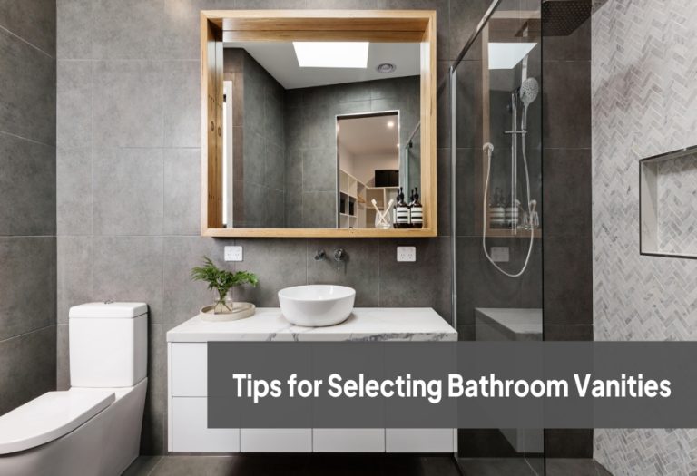Tips for Selecting Bathroom Vanities