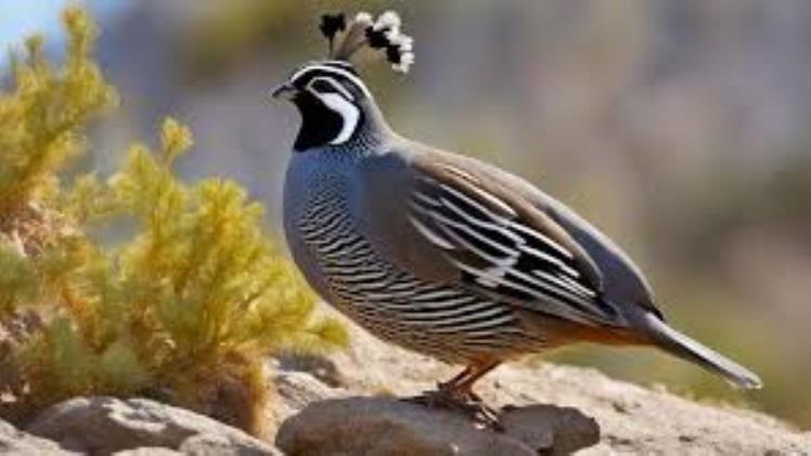 California State Bird: The California Quail