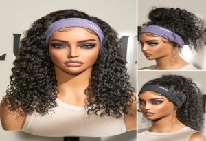 Luvme Deep wave headband wigs
