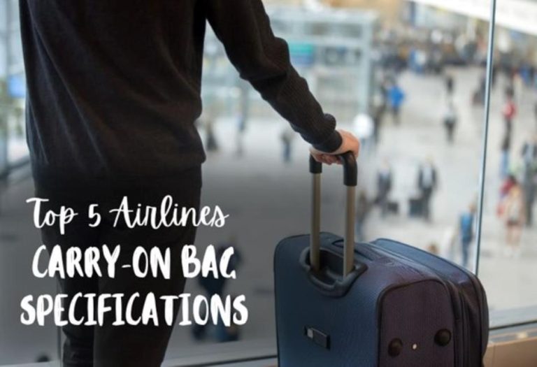 Top 5 Airlines Carry-On Bag Specifications: Your Ultimate Guide for Travel