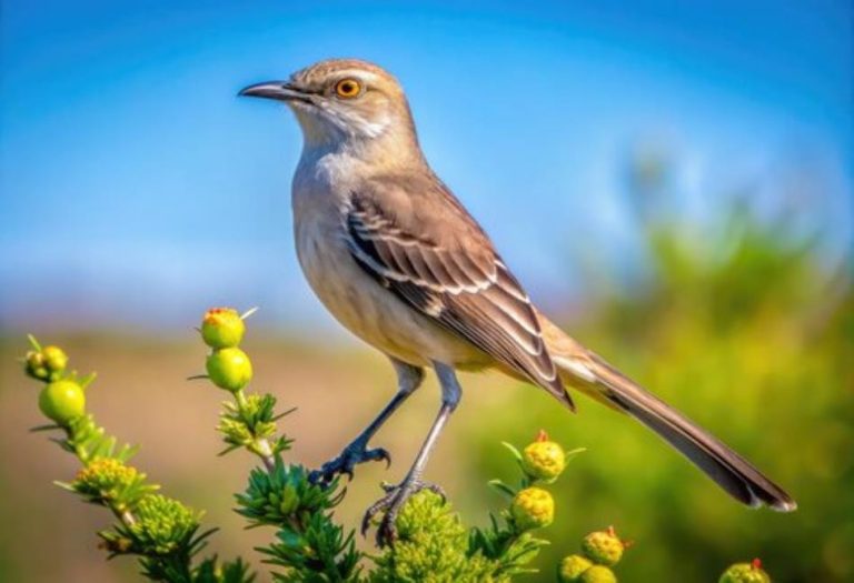 The Texas State Bird: The Northern Mockingbird