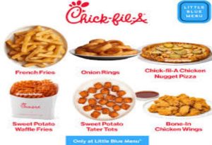 Little Blue Menu
