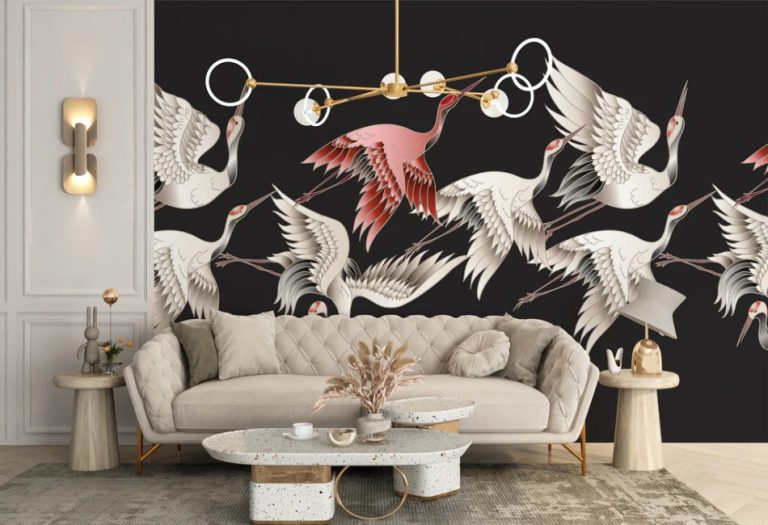 Create a Bird-Friendly Home Interior with Nature-Inspired Self-Adhesive Wallpaper