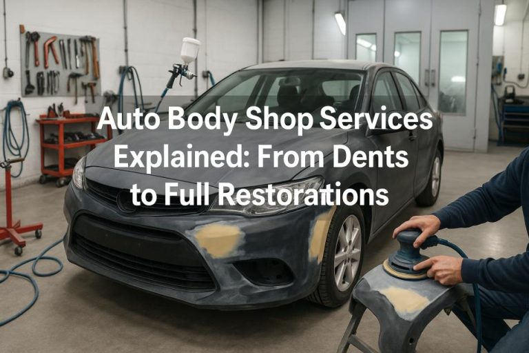 Fixing Your Car: From Dents to Full Makeovers